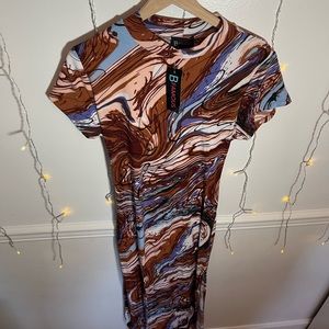 Women’s lightweight Unique open back maxi dress | Size XL